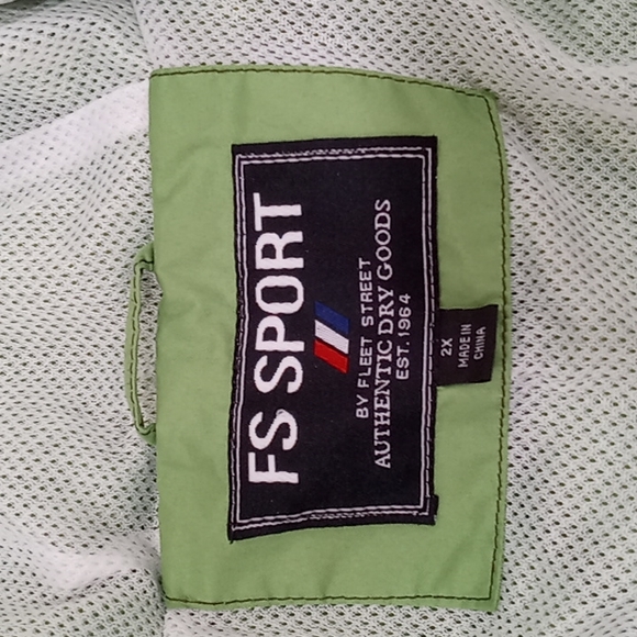 Fleet Street Hooded Mesh Water-Resistant Jacket - Picture 5 of 7